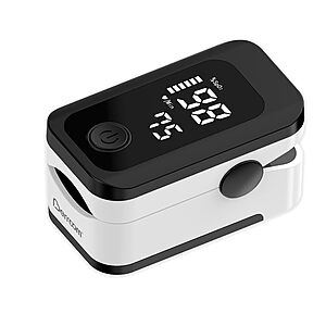Prime Members: Berrcom Fingertip Pulse Oximeter w/ LED Screen .50 + Free Shipping
