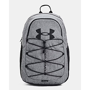 26L Under Armour UA Hustle Sport Backpack (Pitch Gray Medium Heather / Black) $15 + Free Shipping