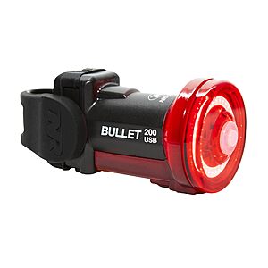 NiteRider Bullet 200 Lumen LED Bike Tail Light (USB Rechargeable) $18 + Free Shipping w/ Prime or on $35