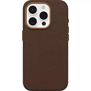 OtterBox Symmetry Series Cactus Leather Case for iPhone 16 / 16 Pro (brown) $6 & More + Free S&H