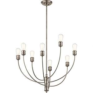 Kichler Chandeliers: Thisbe 3 Light 18" $14.30, Hatton 8 Light 30" $11.45 + Free S&H & More