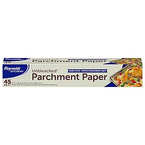 Select Accounts: Reynolds Kitchens 45 Sq. Ft. Unbleached Parchment Paper Rolls 2 For $4.25 w/ S&S