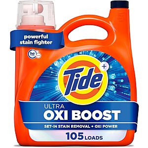 148-Ounce Tide Ultra Oxi Boost Liquid Laundry Detergent