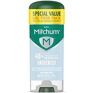 Mitchum Triple Odor Protection Gel Deodorant 2-Pack