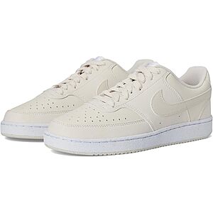Nike Women's Court Vision Low Shoes (Light Orewood Brown/Light Orewood Brown/White) $36 + Free S&H