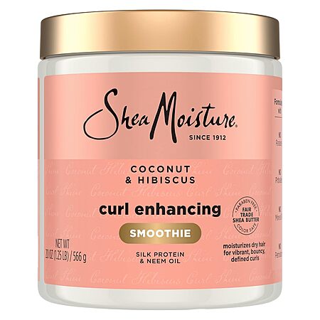 20-Ounce SheaMoisture Coconut & Hibiscus Curl Enhancing Smoothie Hair Cream $7.80 w/ S&S + Free Shipping w/ Prime or on $35+
