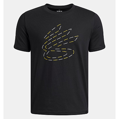 Under Armour Boys' Curry Logo T-Shirt (black or white) $4.48 + Free Shipping