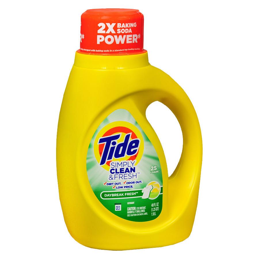 Tide Simply Clean Laundry Detergent (various): 40oz Refreshing Breeze $2 & More + Free Store Pickup
