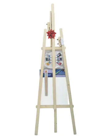 Price Drop Wooden Floor Art Easel Kit By Artist S Loft 15 Free