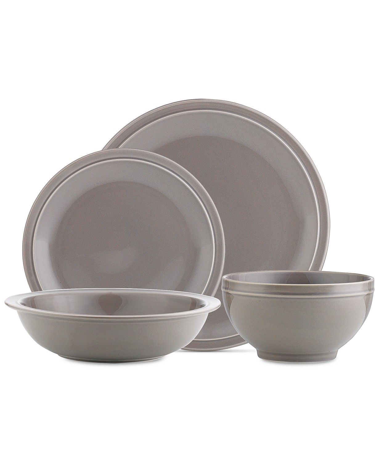 Macys Home Essentials Flash Sale: 16-Piece Godinger Chaddsford Dinnerware Set, Service for 4 (slate) $24 + free shipping