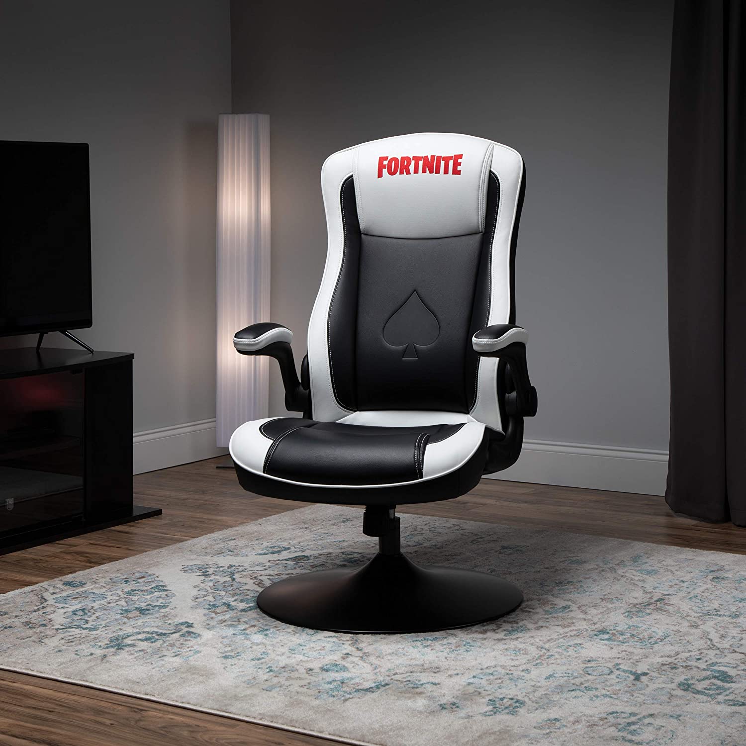 Respawn Fortnite Racing Style Rocker Rocking Gaming Chair 87 Raven Xi Fortnite Gaming Reclining Ergonomic Chair
