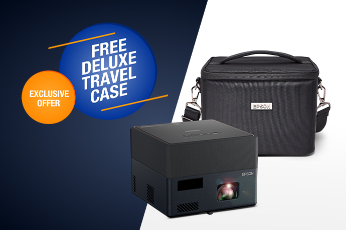 Epson EpiqVision Mini EF12 Laser Projector + Free Travel Bag + 3 year Warranty $799