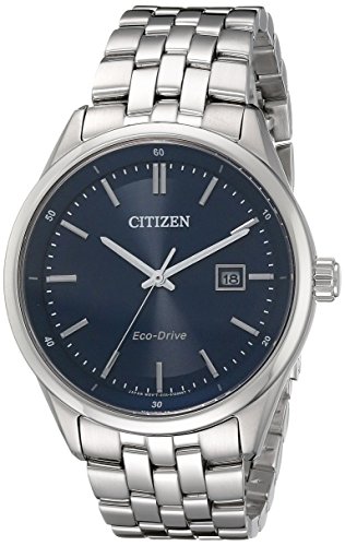 Citizen Eco-Drive Men's Stainless Steel Corso Watch [Silver] $117.99
