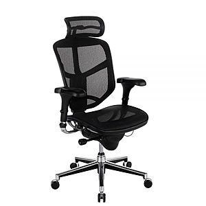 WorkPro Quantum 9000 Series Ergonomic Mesh High Back Chair w