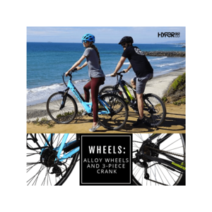 Hyper 26 electric top mountain bike