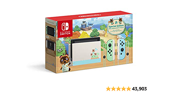 Nintendo Switch - Animal Crossing: New Horizons Edition - Switch - $299.99