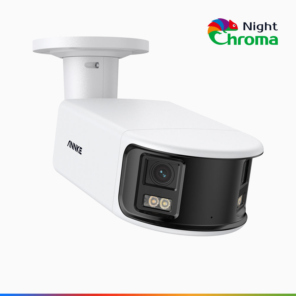 Annke NightChromaTM NCD800 – 4K Outdoor Panoramic PoE Dual Lens Security Camera $199.99