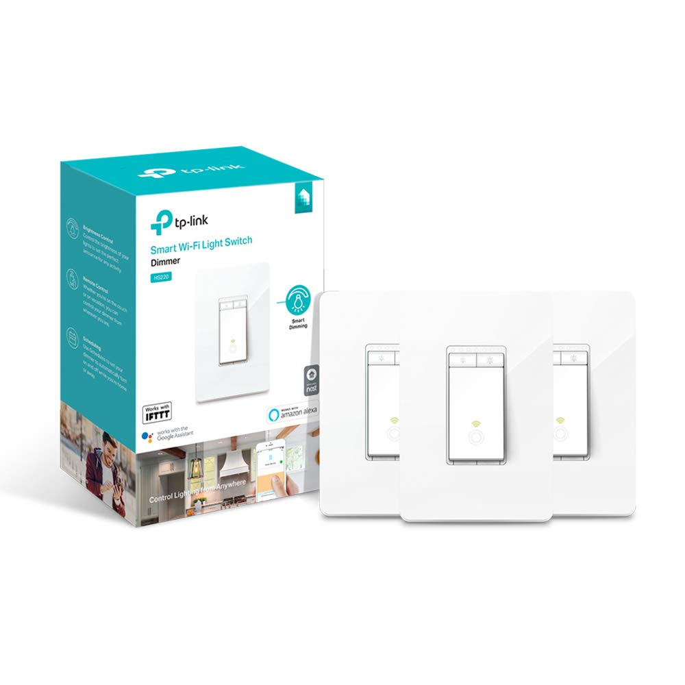 3 Pack Tp Link Hs220p3 Kasa Smart Dimmer Wifi Light Switch