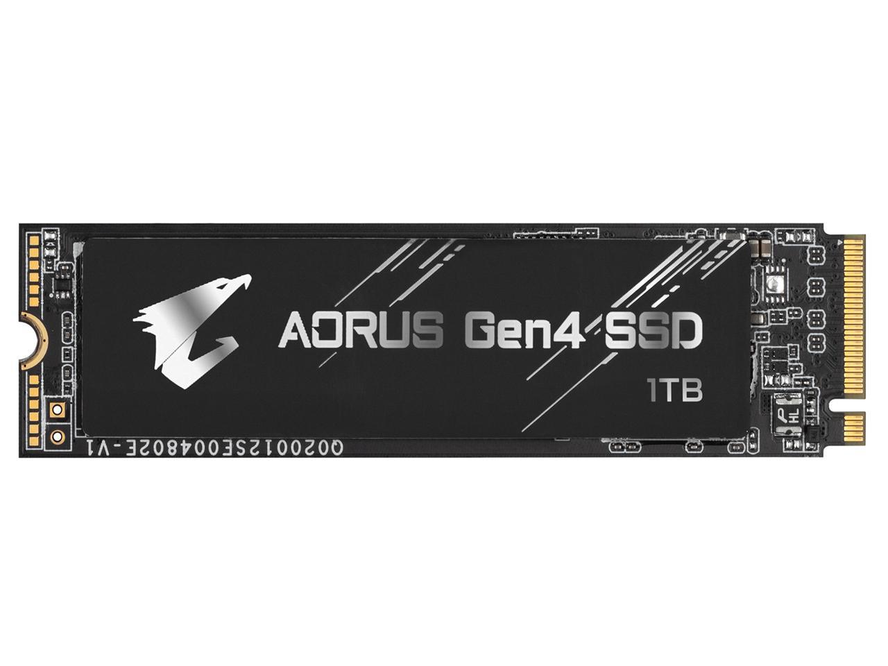 GIGABYTE AORUS Gen4 M.2 NVMe 1TB SSD PCI-Express 4.0 x4 $160