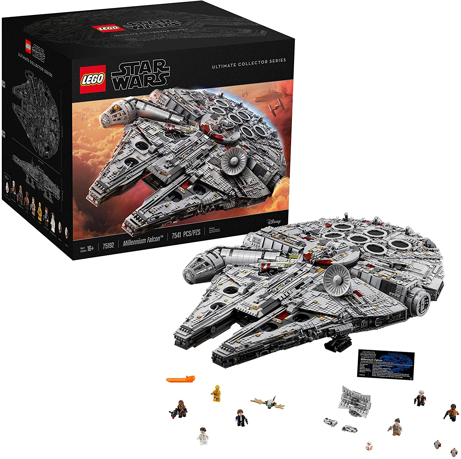 LEGO Star Wars Ultimate Millennium Falcon 75192 Collectable $799