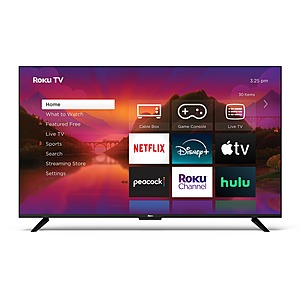 55" Roku Select 4k TV $229.99 Free Shipping Best Buy, 50"  is $199.99