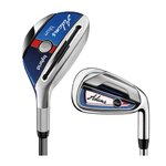 Adams Golf Blue Hybrid and Irons Combo Set #3 #4 5-PW - $169