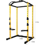 BalanceFrom PC-1 Series 1000-Lb Capacity Multi-Function Adjustable Power Cage $170 + Free Shipping