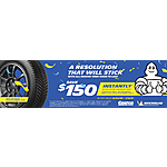 Michelin Tires at Costco -  Save $150 on set of 4 w/install