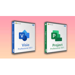 Microsoft 2021 Professional Productivity Apps Lifetime License: Visio or Project $30 each (Digital Delivery, New Users only)