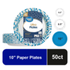 Great Value Ultra Paper Plates 10-inch, 50 Count