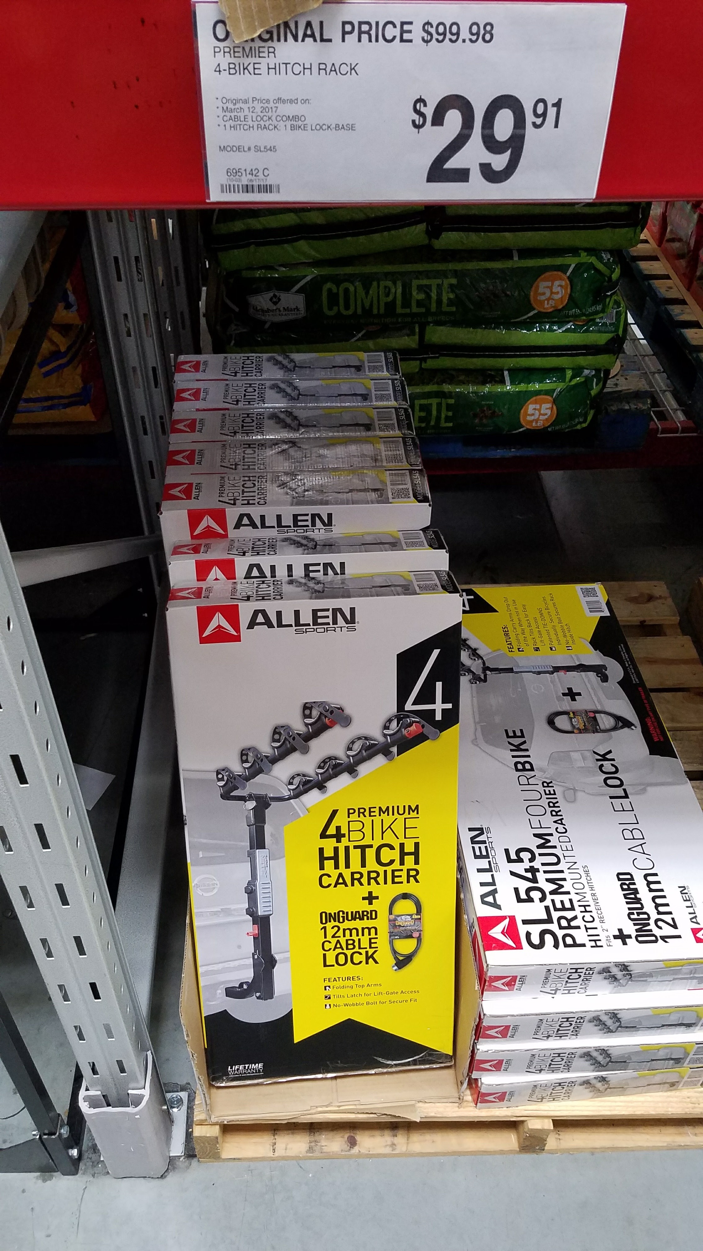 allen premier 4 bike rack