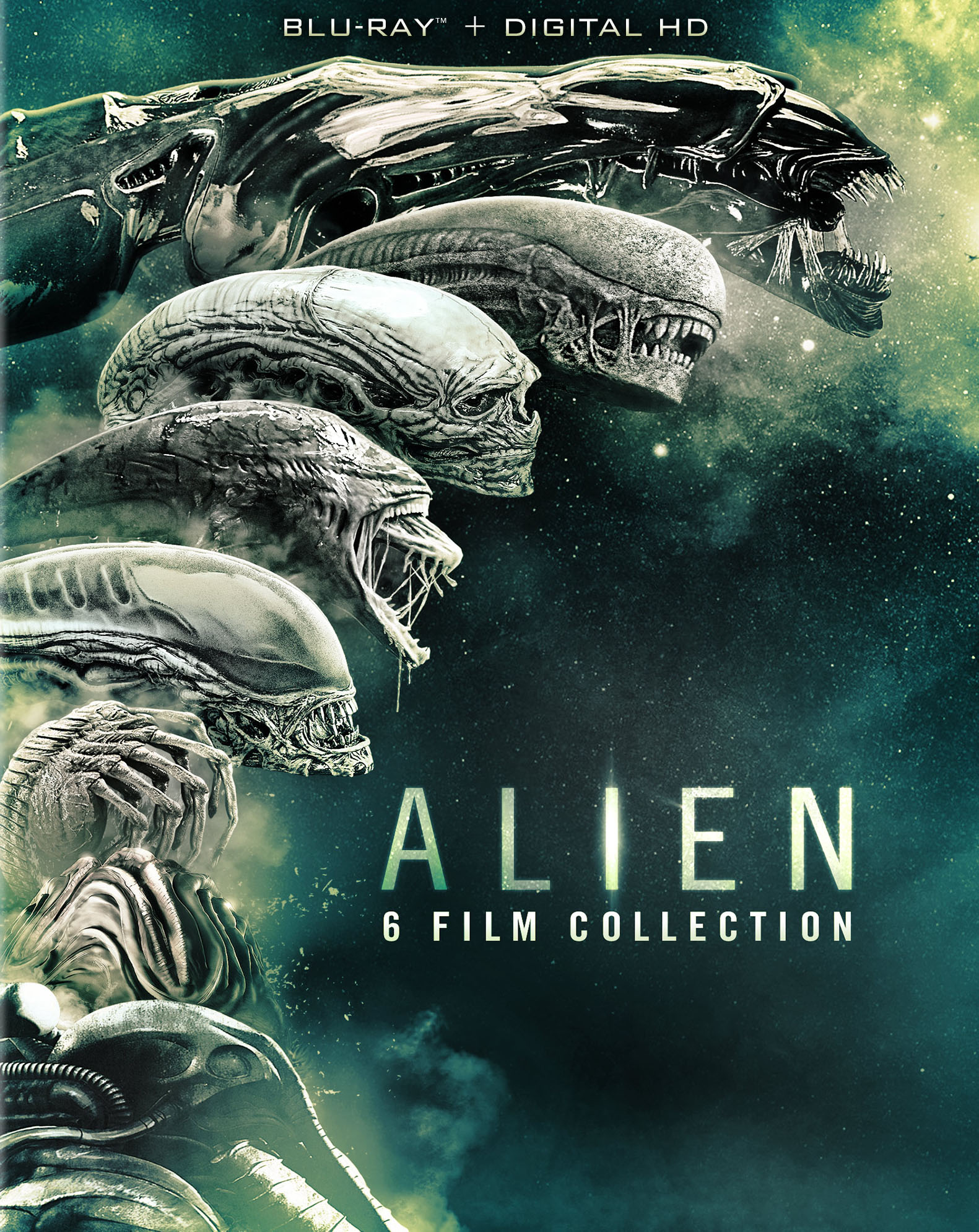 Alien 6 Film Collection Blu Ray Digital
