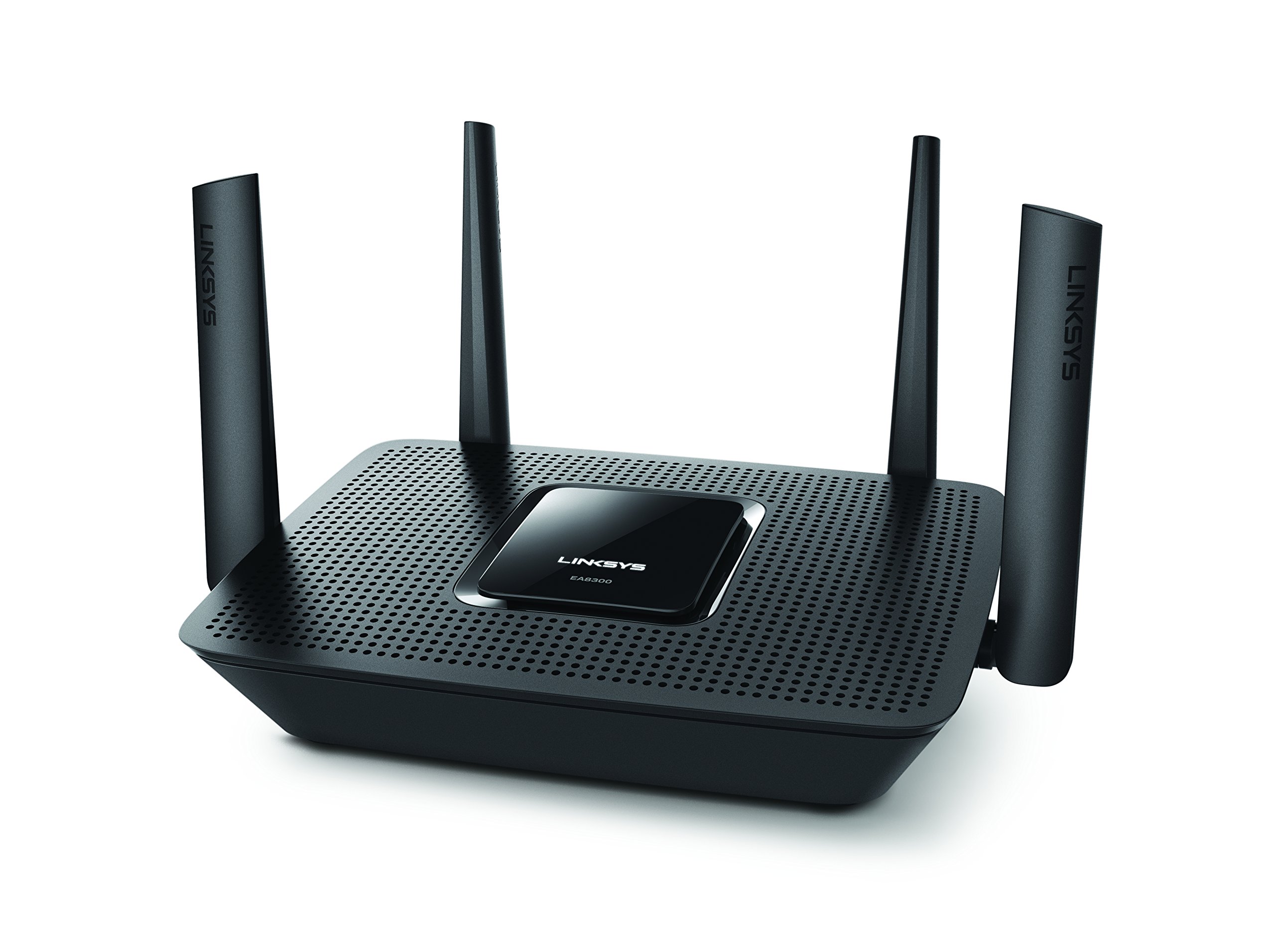 Linksys EA8300 Max-Stream: AC2200 Tri-Band Wi-Fi Router for Wireless Home Network, Uninterrupted Gaming and Streaming, MU-MIMO (Black) $69.99
