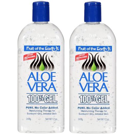 (2 Pack) Fruit Of The Earth Aloe Vera Gel - 12 oz - $7.62