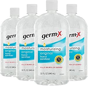 Germ-X 32 oz 4 pack hand sanitizer  $18