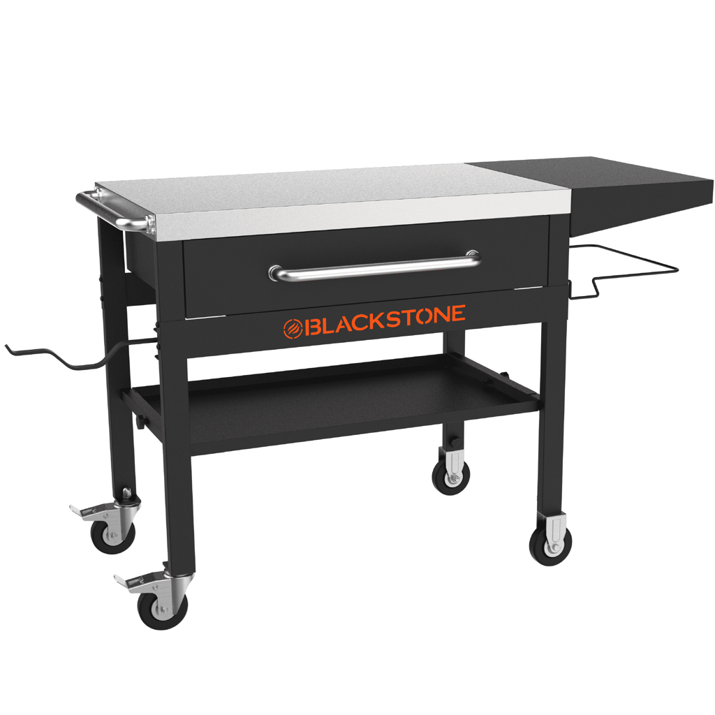 $50 Clearance B&M YMMV Blackstone Original Series 28 Serve and Store Prep  Grill Cart in Black - $50 at Walmart