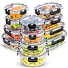 JoyJolt JoyFul 24pc(12 Airtight, Freezer Safe Food Storage Containers and 12 Lids) $34.95 at Essential Products USA via Amazon