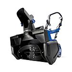 Snow Joe SJ625E Electric Walk-Behind Single Stage Snow Blower, 21-Inch Clearing Width, 15-Amp Motor, Directional Chute Control, LED Light, Blue $119.99