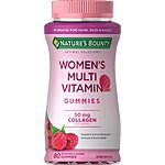 Nature's Bounty Optimal Solutions Women's Multivitamin, Immune and Cellular Energy Support, Bone Health, Raspberry Flavor, 80 Gummies [Subscribe &amp; Save]