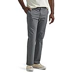 Lee Men's Extreme Motion Flat Front Slim Straight Pant $17
