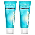 Lumineux Whitening Toothpaste 3.75oz Tubes 2-Pack [Subscribe &amp; Save] $11.56