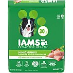 IAMS Adult Minichunks Small Kibble Dry Dog Food 30lb Bag [Subscribe &amp; Save] $35.28