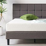 Zinus 8” Green Tea ActivFresh(R) Memory Foam Mattress, Bed-in-a-Box with Compact WONDERBOX Packaging, CertiPUR-US(R) Certified, Twin,White $139.8