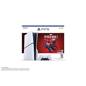 PlayStation 5 Console - Marvel’s Spider-Man 2 Bundle (Slim) $  449