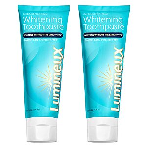 Lumineux Whitening Toothpaste 3.75oz Tubes 2-Pack [Subscribe & Save] $  11.56