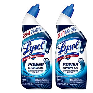 Lysol Gel Toilet Cleaner, 24 fl oz [2-pack] [Subscribe & Save] $  4.08
