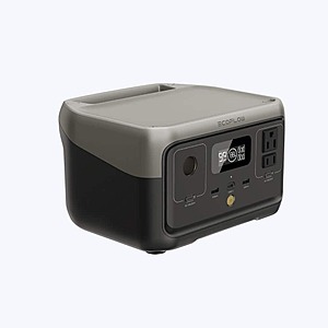 EcoFlow RIVER 2 LFP, 300W Output/600W Peak Battery Generator with Fast Charging $  189