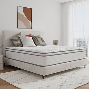 Home 14" Soft Hybrid Mattress Queen Size (78% Off) $289.99 at Wayfair
