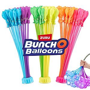 Bunch O Balloons Tropical Party, 100+ Self Sealing Water Balloons (3 Pack) $6.29