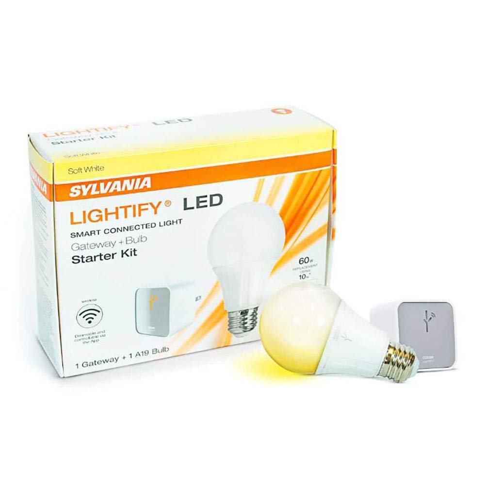 6 Pk Sylvania Lightify Led Smart Connection Light Gateway